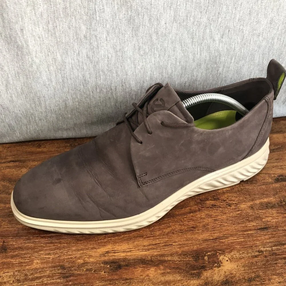 ECCO 'St. 1 Hybrid' Mens SZ EU 44‎ US 10-10.5 Plain Toe Derby Lavender Shoes